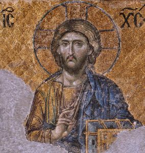 Δέησις Mosaic, Icon of Jesus, Hagia Sophia 